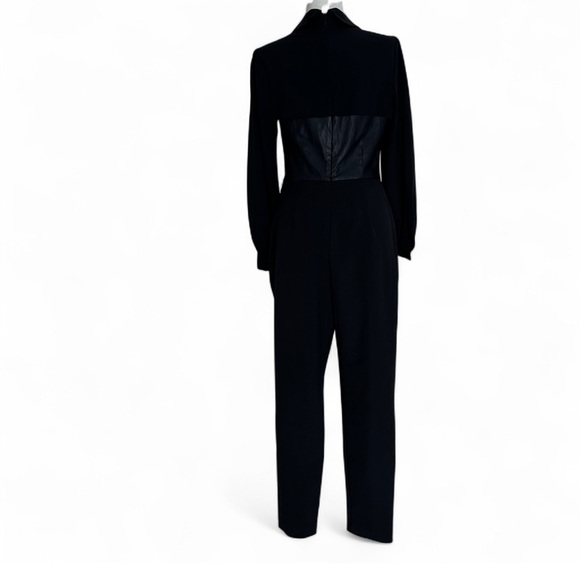 Chic Black Long Sleeve Jumpsuit - Picture 5 of 6